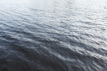 Surface of a calm lake