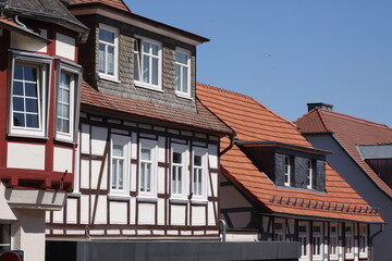 Fachwerkhaeuser in Korbach