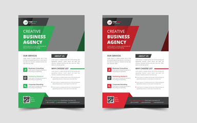Corporate Business Flyer Design Template