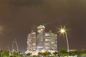 Vista Frontal del Edificio el Faro en Ciudad de Panama