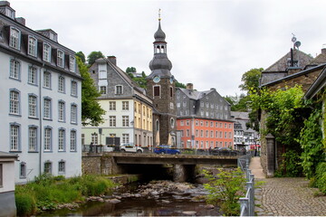 Monschau mit evangelischer Stadtkirche