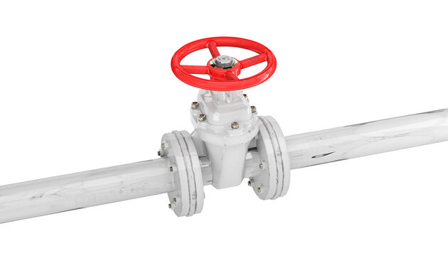 3d Illustation - Gas - Pipeline