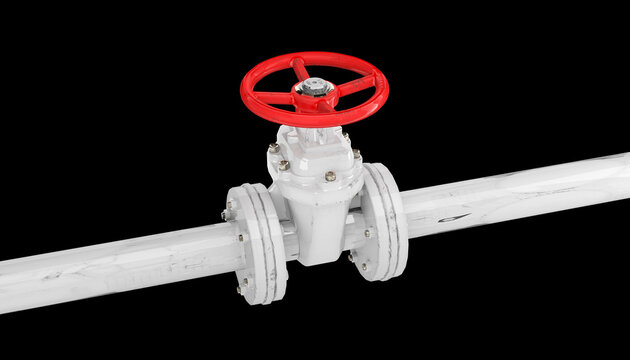 3d Illustation - Gas - Pipeline