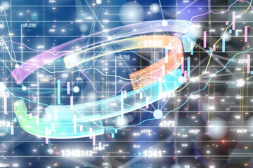 Futuristic wave, Futuristic data stream