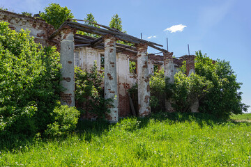 old abandoned Orthodox church