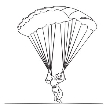 recommend clip art: paraglider