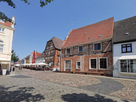 Stadtansicht von Wismar Hansestadt an der Ostsee