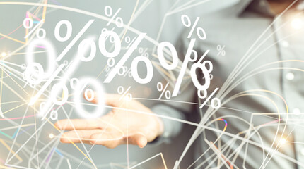 SALE CONCEPT DIGITAL in hand