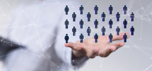 Social Media Communication Internet Network 3d