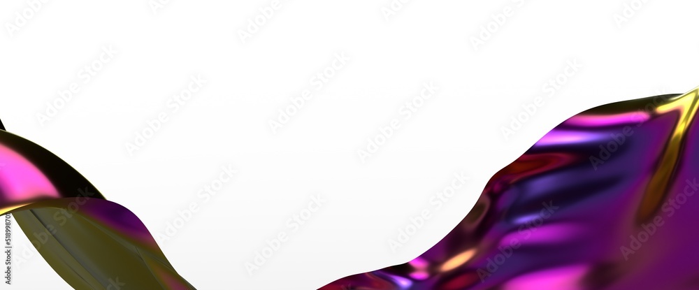 Poster Abstract fluid gradient shape flowing