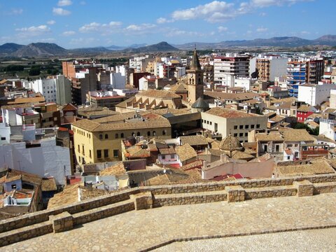 Villena town Alicante Comunidad Valenciana Spain