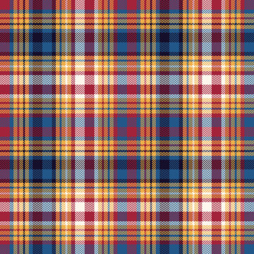 Check plaid seamless pattern.