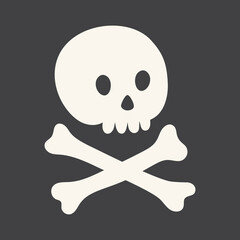 Skull with crossbones