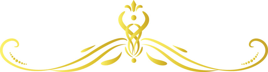 golden frame design illustrator