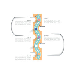 Set elements of infographics, vector illustration template