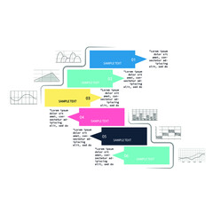 Set elements of infographics, vector illustration template