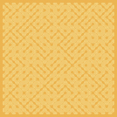 Color truchet tiling connections illustration