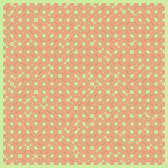 Color truchet tiling connections illustration