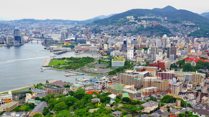 長崎鍋冠山公園からの眺め1