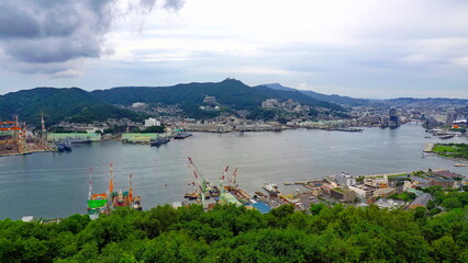 長崎鍋冠山公園からの眺め2