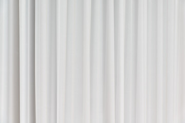 S fold curtain white,texture