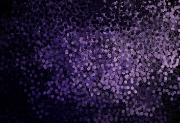 Obraz na płótnie Canvas Dark Purple vector backdrop with dots.