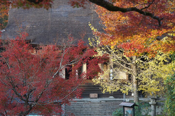 大原勝林院の秋景色