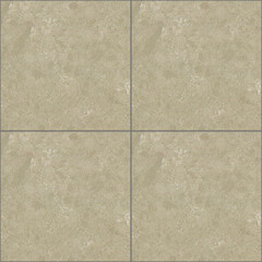 Quartz beige square seamless ceramic mosaic tile and pattern useful as background or texture