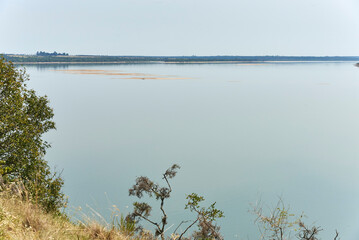 Summer landscape without people in El Palmar National Park, Entre Rios, Argentina. Concepts: nature tourism, enjoying the outdoors. 