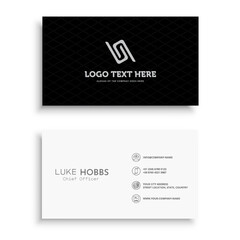Black White Bussiness Card