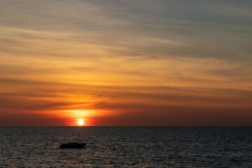 Tropical sunset, Bang Tao Beach