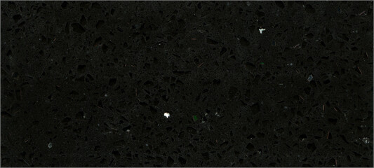 Quartz black rectangle seamless ceramic mosaic tile and pattern useful as background or texture