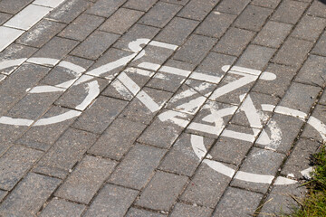 Fototapeta premium paved road for car traffic
