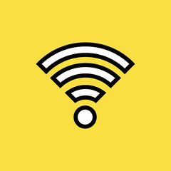 Wi-Fi, ワイファイ,  無線のアイコン