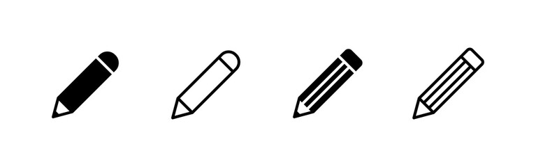 Pencil icon vector. pen sign and symbol. edit icon vector