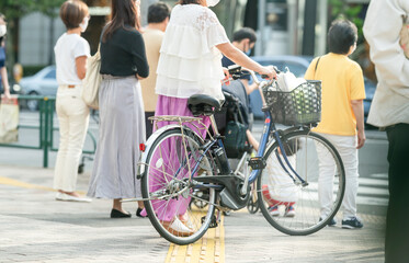 Obraz premium 電動アシスト自転車