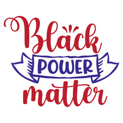 black power matter svg file