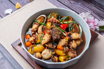 Braised Short Ribs (Galbi-jjim) - korean food