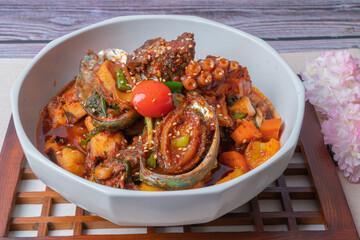 Braised Short Ribs (Galbi-jjim) - korean food