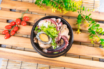 Korea Chicken Soup - Samgye-tang 