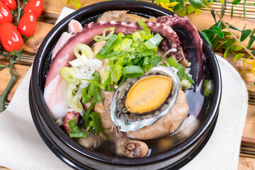 Korea Chicken Soup - Samgye-tang 