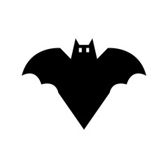 bat icon or logo isolated sign symbol vector illustration - high quality black style vector icons
