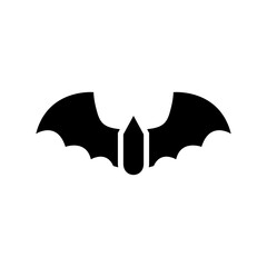bat icon or logo isolated sign symbol vector illustration - high quality black style vector icons
