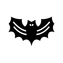 bat icon or logo isolated sign symbol vector illustration - high quality black style vector icons
