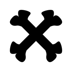 bone icon or logo isolated sign symbol vector illustration - high quality black style vector icons
