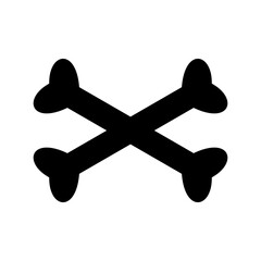 bone icon or logo isolated sign symbol vector illustration - high quality black style vector icons
