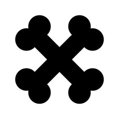 bone icon or logo isolated sign symbol vector illustration - high quality black style vector icons
