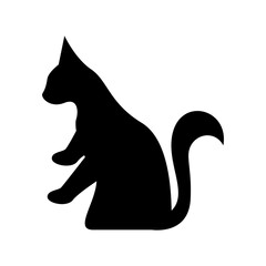cat icon or logo isolated sign symbol vector illustration - high quality black style vector icons
