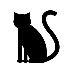 cat icon or logo isolated sign symbol vector illustration - high quality black style vector icons
