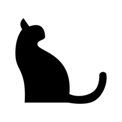 cat icon or logo isolated sign symbol vector illustration - high quality black style vector icons
